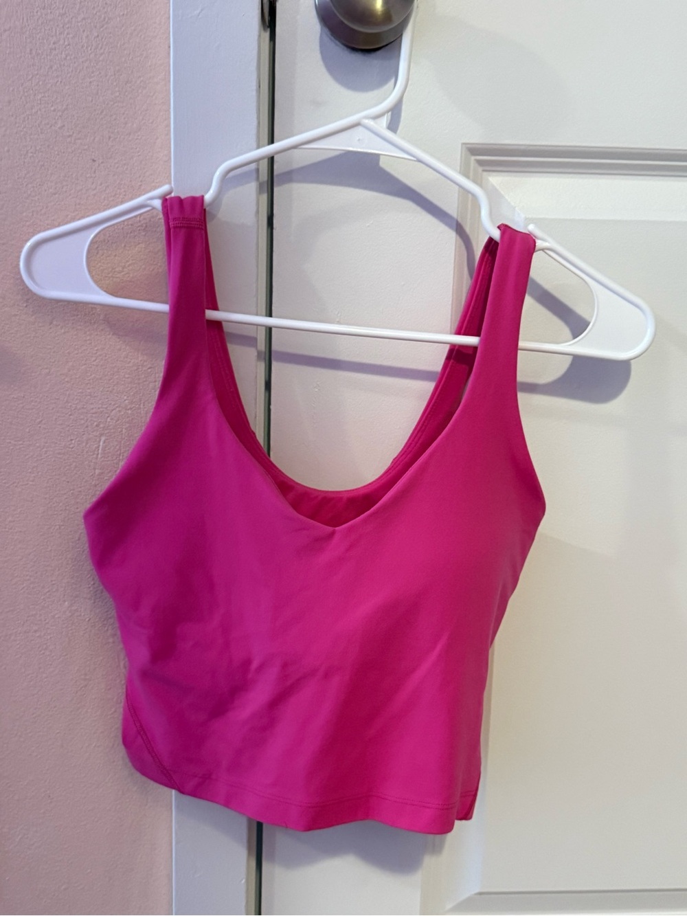 Lululemon align tank sonic pink- size 6